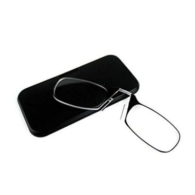 Portable Legless Clamp Nose Retractable Reading Glasses For Men And Women