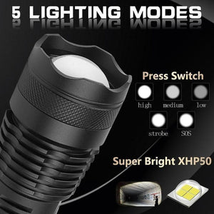 150000 Lumens XHP70.2 Most Powerful Usb Led Flashlight
