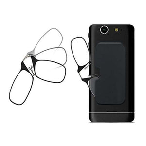 Portable Legless Clamp Nose Retractable Reading Glasses For Men And Women