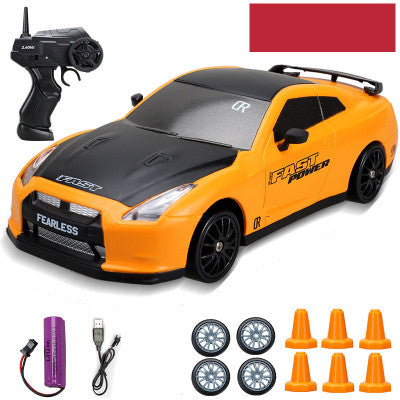 2.4G High Speed 4Wd Rc Drift Car With Gtr Model For Kids