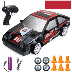 2.4G High Speed 4Wd Rc Drift Car With Gtr Model For Kids