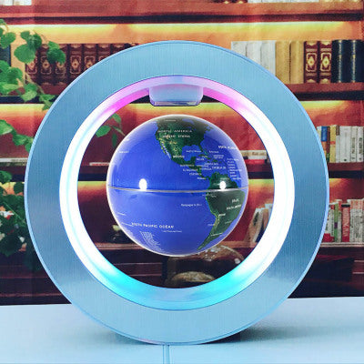 Floating Globe With Decorative Led Lights