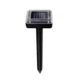 Pack Solar Powered Ultrasonic Snake Repellent For Yard Garden