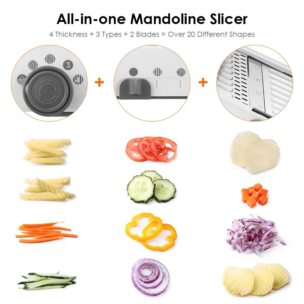 Professional Mandoline Veable Slicer