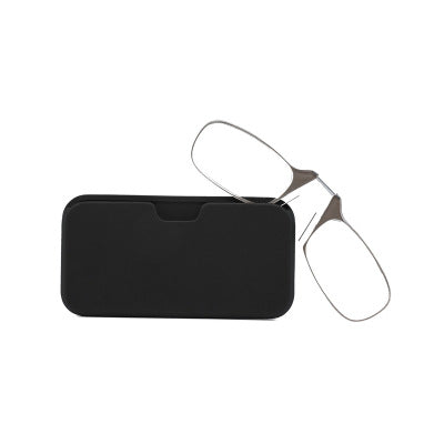 Portable Legless Clamp Nose Retractable Reading Glasses For Men And Women