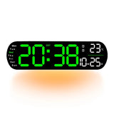 Creative New Wall Clock Multi-function Clock Living Room Clock Large Screen LED Digital Alarm Clock Timing 5502