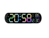 Creative New Wall Clock Multi-function Clock Living Room Clock Large Screen LED Digital Alarm Clock Timing 5502