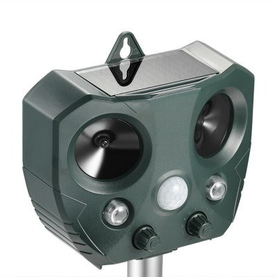 Solar Ultrasonic Bird Repeller For Garden Pest Control
