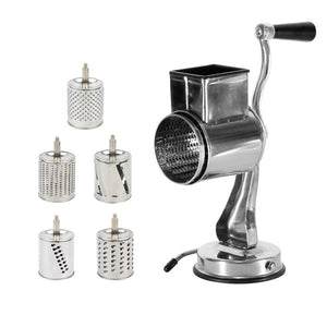 Multi-Functional Kitchen Rotary Food Grater/Shredder/Slicer