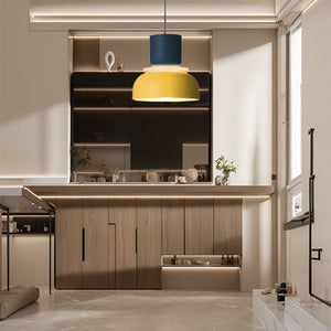 Glarefusion Nordic Simple Macaron Acrylic Chandelier