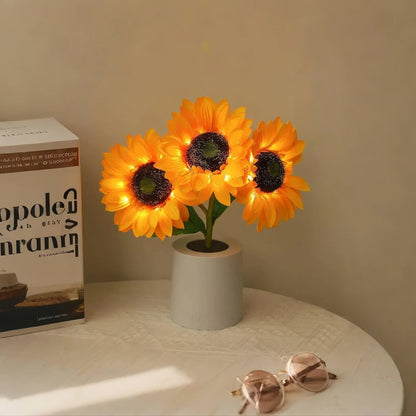 Creative Sunflower Table Lamp