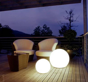 Solar Sphere Glow Garden Light
