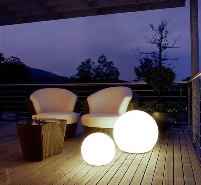 Solar Sphere Glow Garden Light