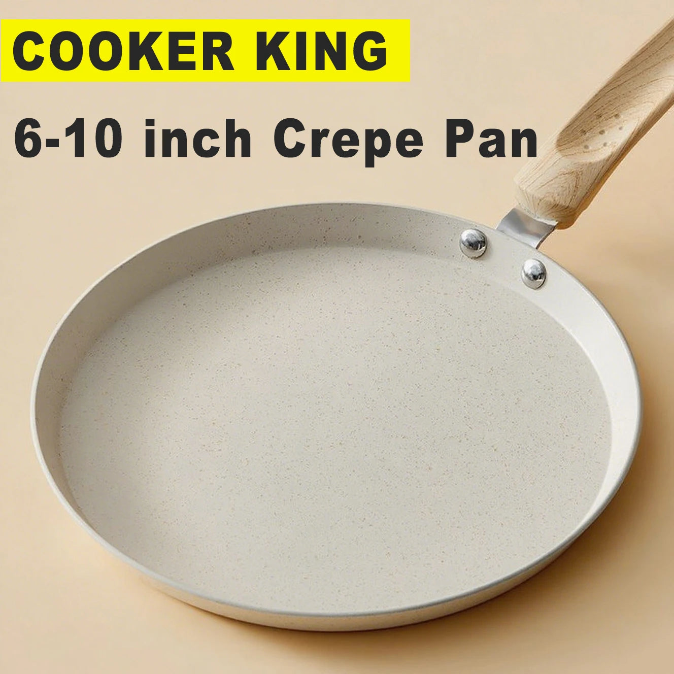 24Cm Nonstick Crepe Pan Aluminum Alloy Griddle For Gas Induction 1005007134573700-28CM