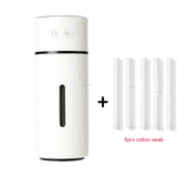 260Ml Wireless Ultrasonic Cool Mist Humidifier With Led Night Light 1005002388146817-White