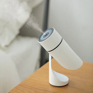 260Ml Wireless Ultrasonic Cool Mist Humidifier With Led Night Light 1005002388146817-White