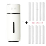 260Ml Wireless Ultrasonic Cool Mist Humidifier With Led Night Light 1005002388146817-White