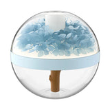 270Ml Usb Rechargeable Ultrasonic Humidifier With Led Light Flower Design 1005005870231987-Purple