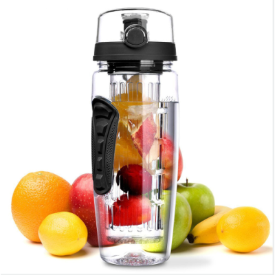 Detox Water Bottle Convenient Sliding Lid