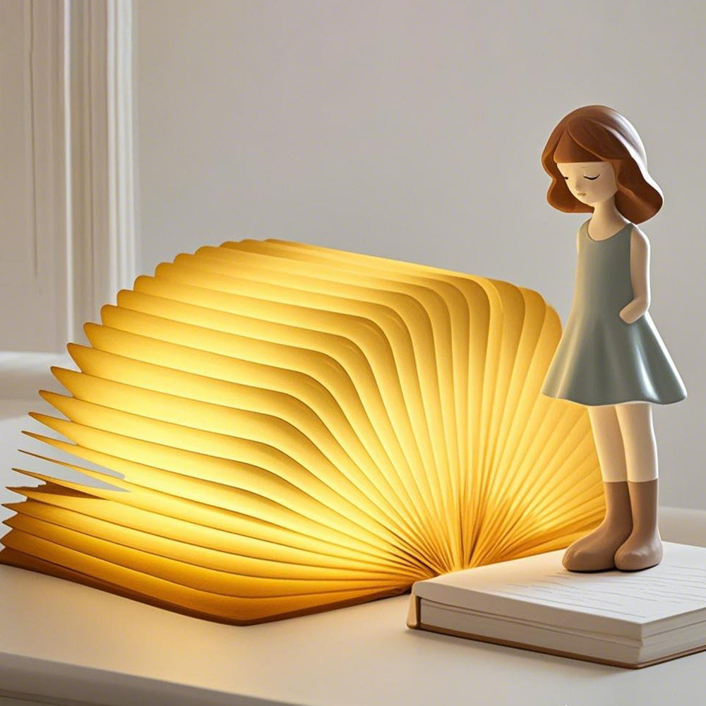 Glarefusion LED 360° Foldable Book Lamp