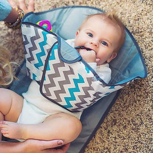 3 In 1 Waterproof Changing Pad Diaper Travel Multifunction Portable Baby
