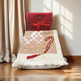 3 Piece Muslim Prayer Mat Set With Bag And Beads 1005008404522827-B-03