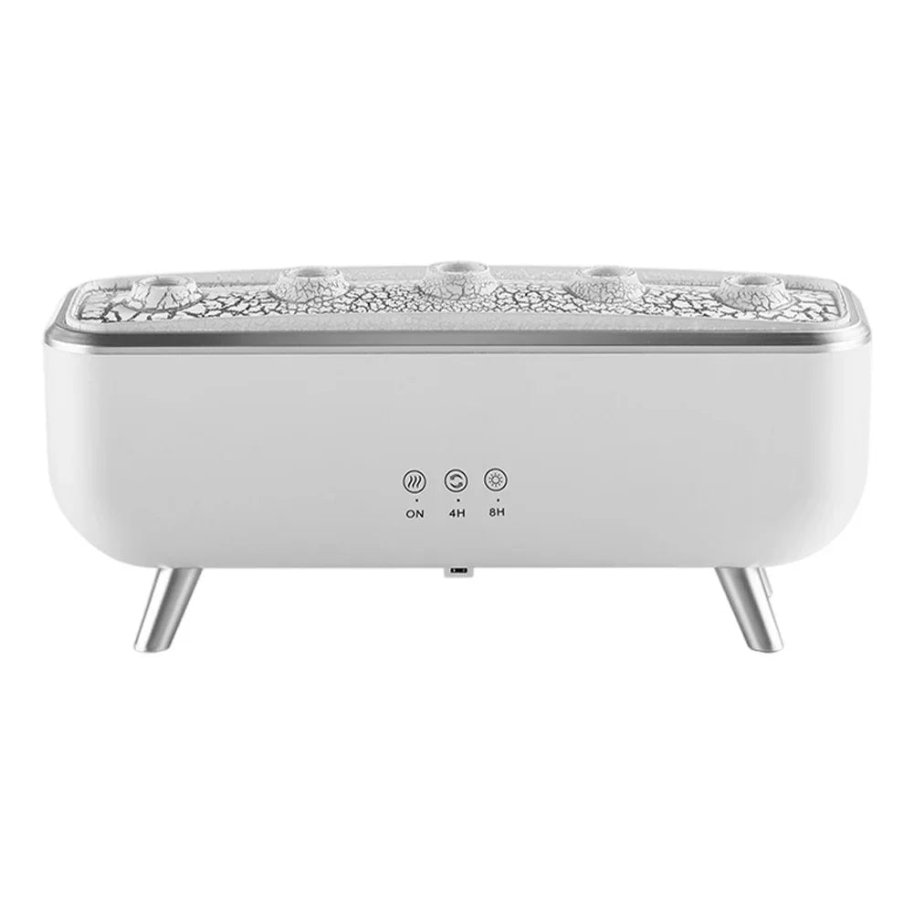 300Ml Jellyfish Aroma Diffuser Humidifier With Five Nozzles Colorful Light 1005009361222012-US