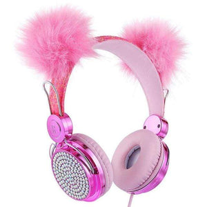 Portable Cute Bear Wired Headphone 2.0
