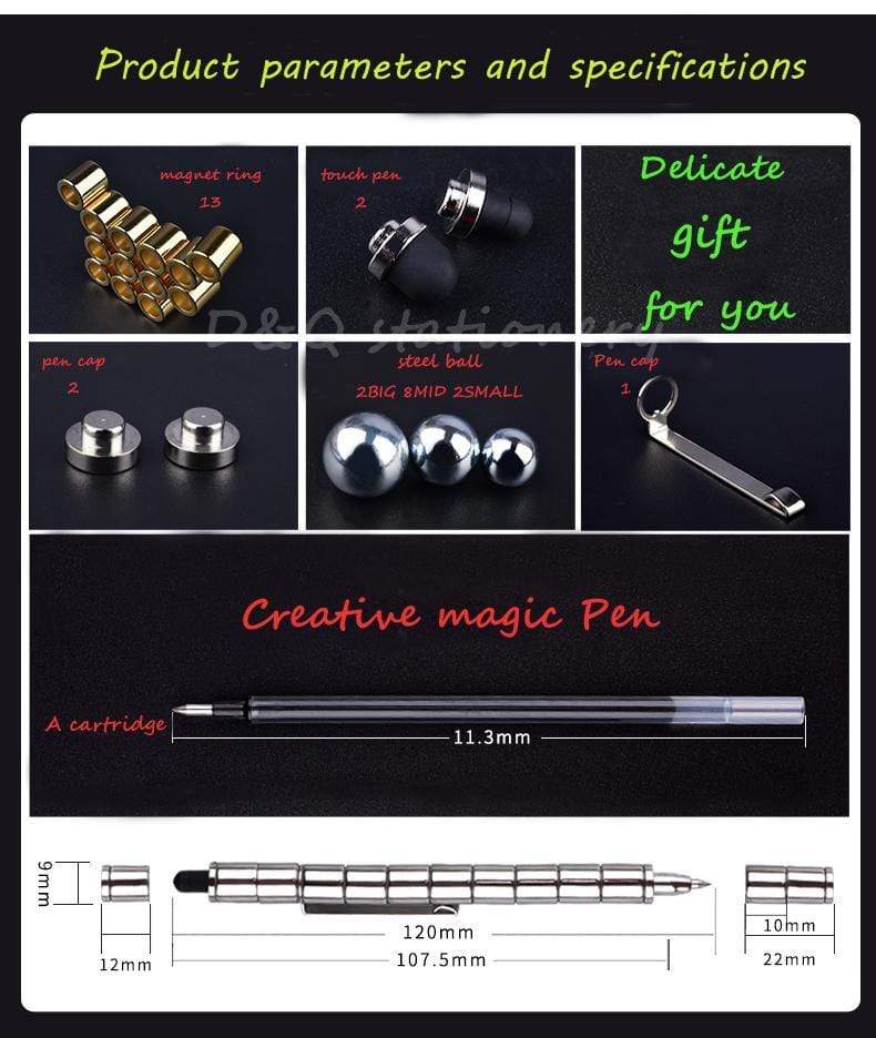 Magnetic Fidget Pen