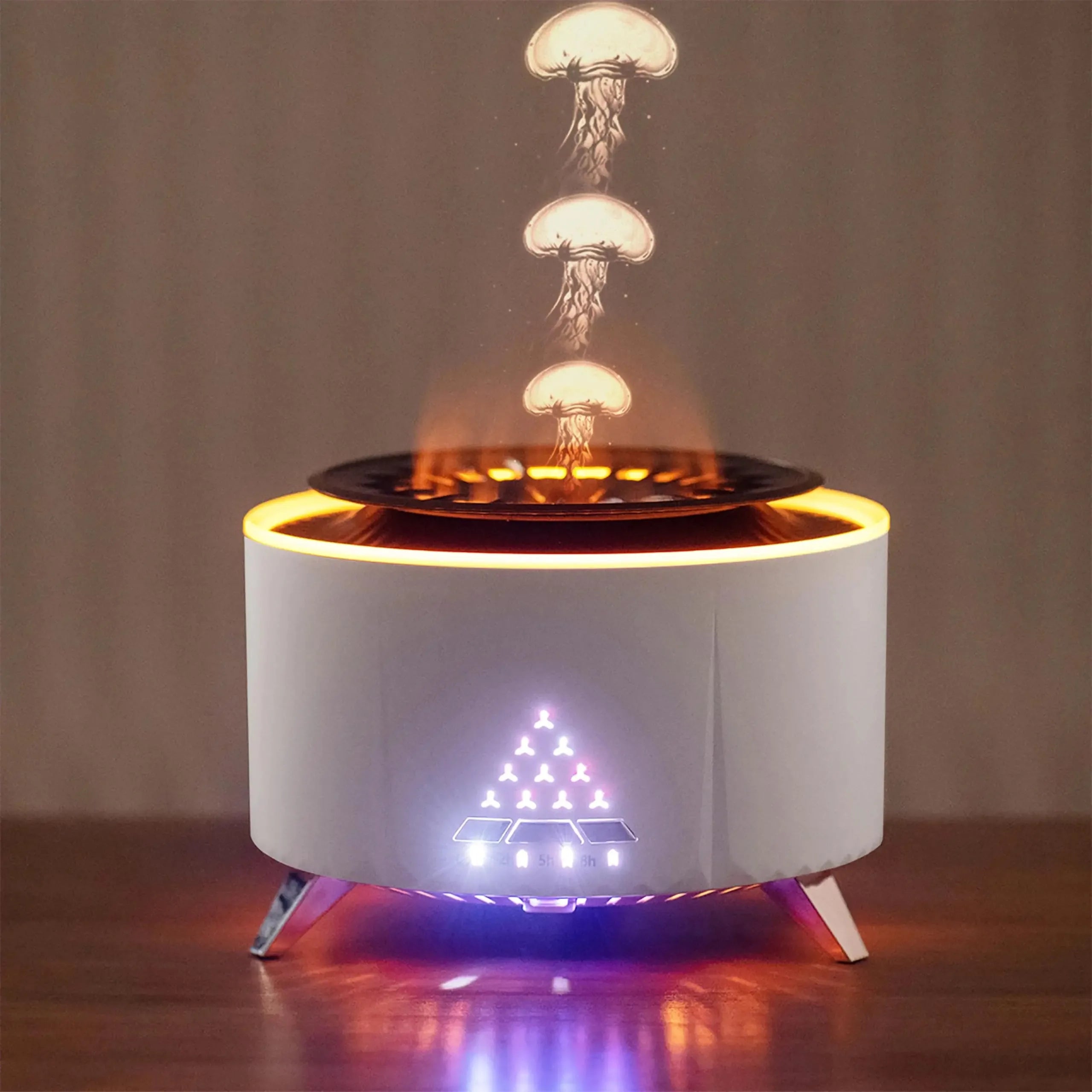 350Ml Jellyfish Mist Essential Oil Diffuser Ultrasonic Usb Humidifier Remote 1005007740372238-A-EU