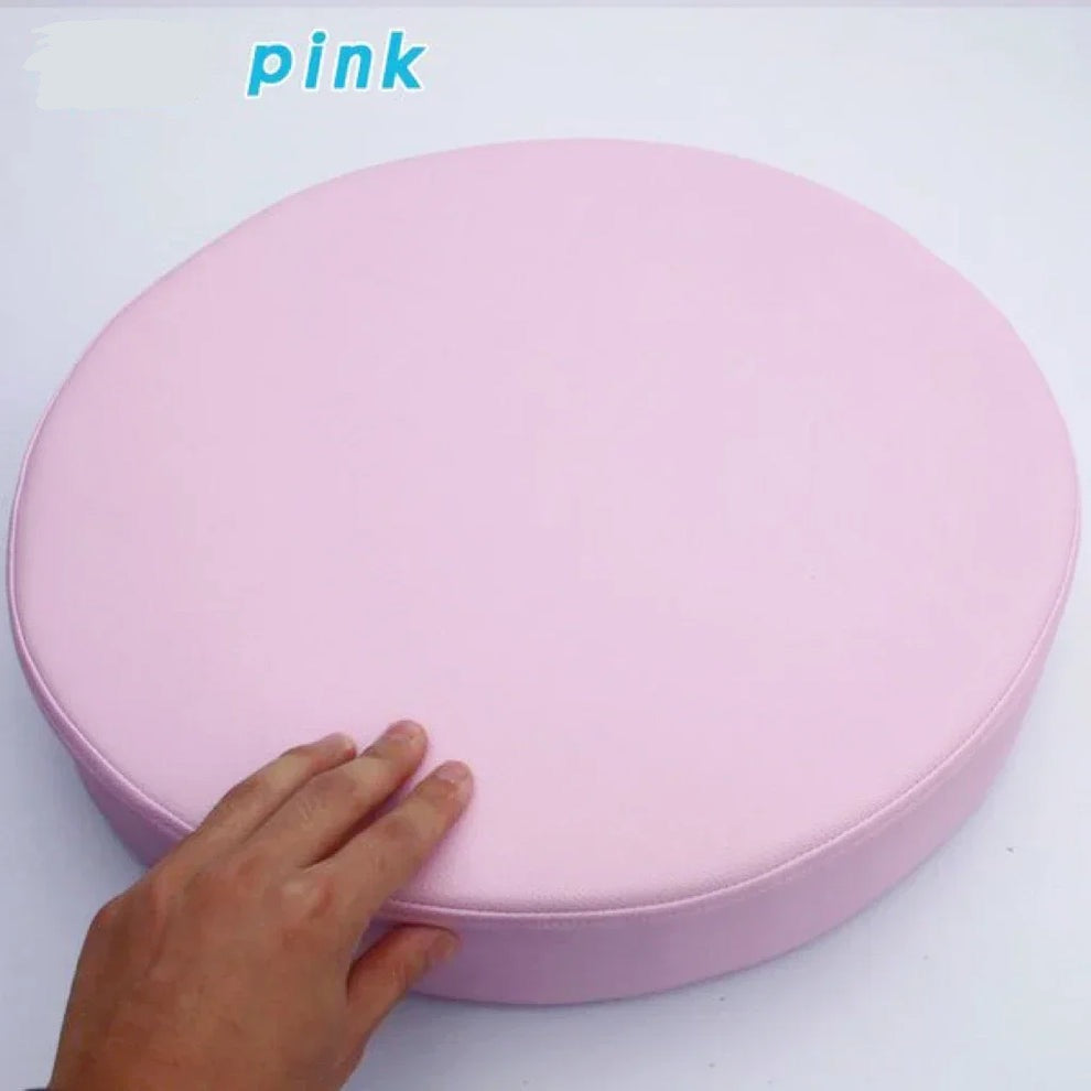 Waterproof Round Leather Cushion Seat Pad