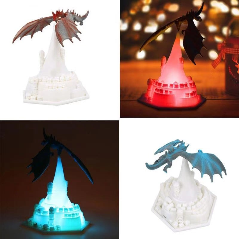 3D Charizard Led Night Light With Dynamic Balance And Breathing Effect