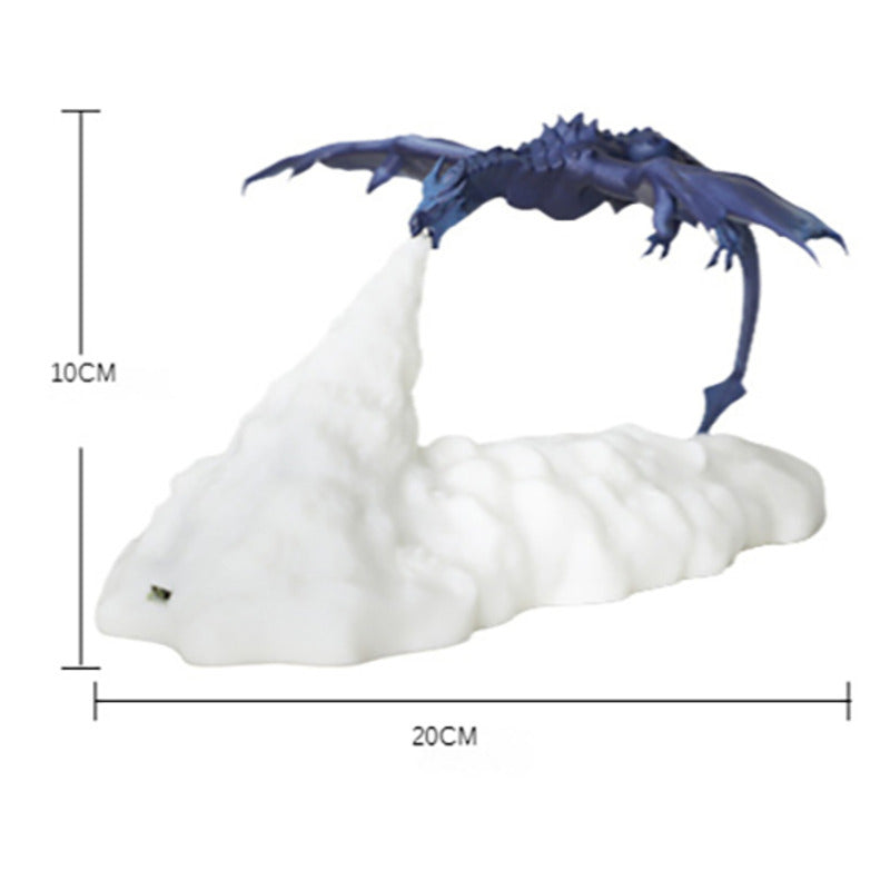 3D Charizard Led Night Light With Dynamic Balance And Breathing Effect