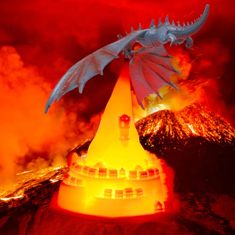 3D Charizard Led Night Light With Dynamic Balance And Breathing Effect
