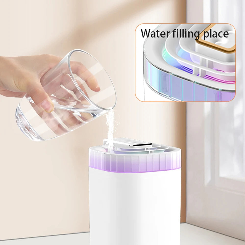 3L Ultrasonic Cool Mist Humidifier With Night Light And Three Nozzles 1005010348806936-al