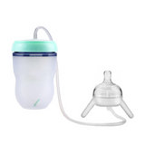 Hands-Free Baby Bottle, Feeding Bottle Kids Cup Children Training Silicone