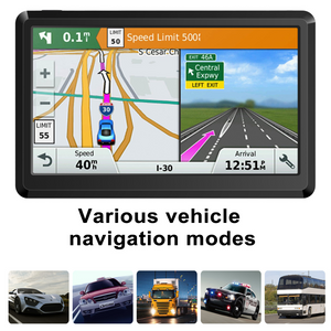 7 Inch Car & Truck Gps Navigation System - Usa Canada Mexico Maps