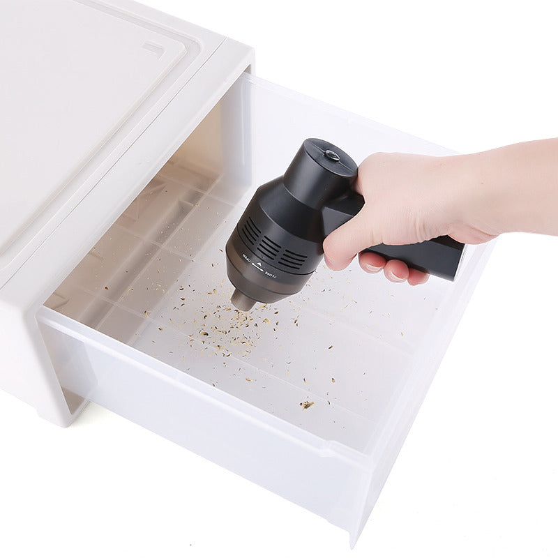 Cordless USB Keyboard Vacuum Cleaner with Brush and Nozzle