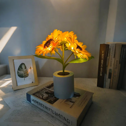 Creative Sunflower Table Lamp