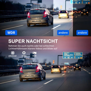 4 Channel Wifi Dash Cam 1080P With Night Vision Recording 1005009230511909-Hardwire kit-64G Card