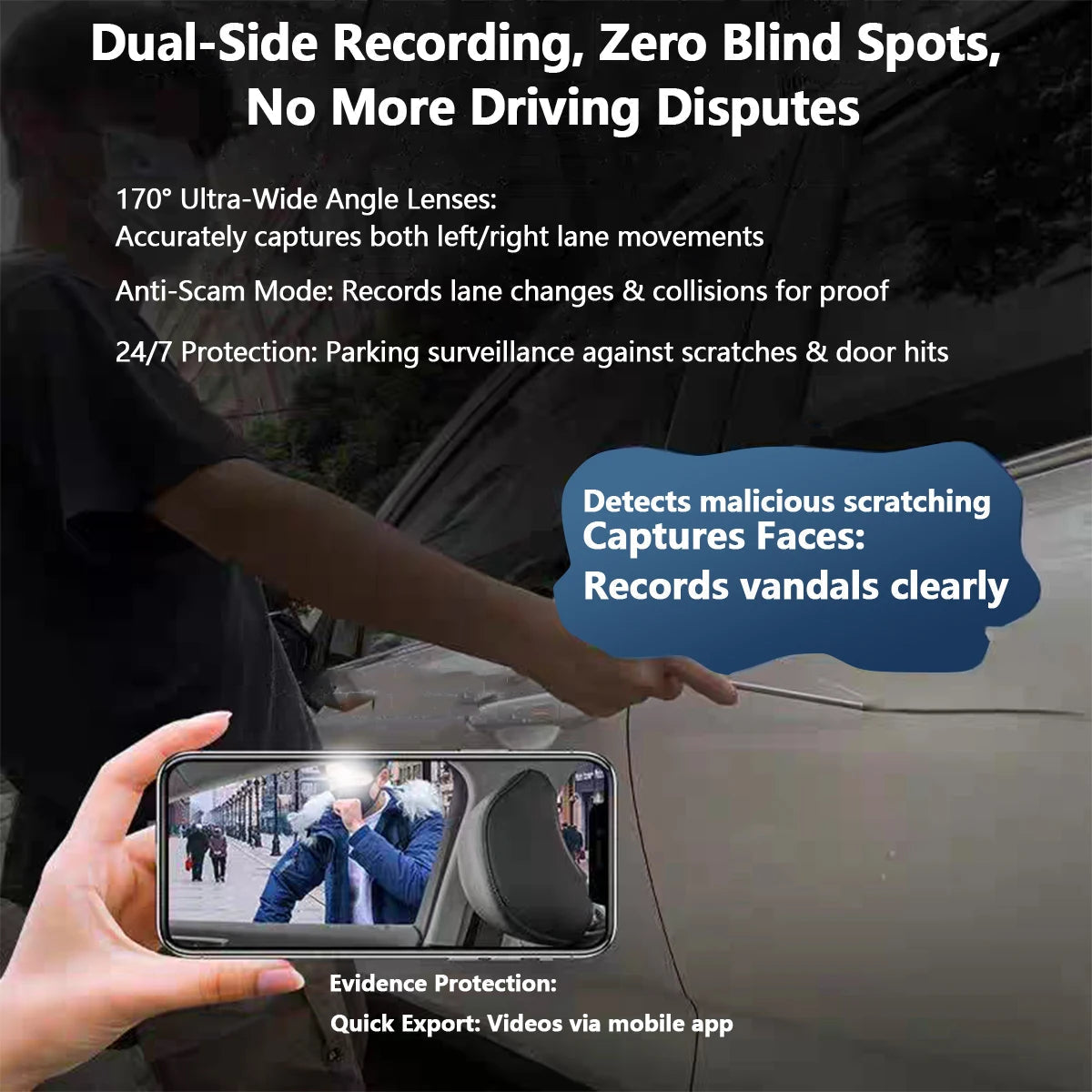 4 Channel Wifi Dash Cam With Front Rear Interior Cameras 1005009916191894-4Ch DVR-32G SD Card