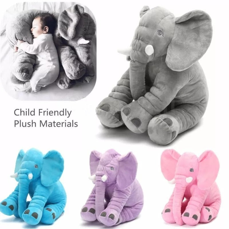 Elephant Doll Plush Toy Elephant Pillow Baby Comfort Doll