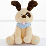 Peek-A-Boo Elephant Plush Toy Children'S Educational Electric