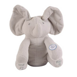 Peek-A-Boo Elephant Plush Toy Children'S Educational Electric