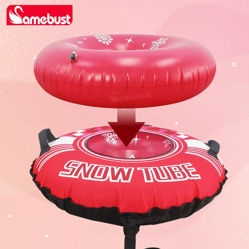 47 Inch Inflatable Snow Tube With Heavy Duty Oxford Cover 1005009793778812-al