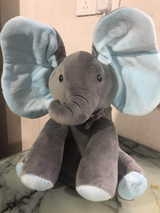 Peek-A-Boo Elephant Plush Toy Children'S Educational Electric