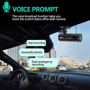 4K Wifi Mini Front Dash Cam With Night Vision Parking Monitor 1005008812410281-4K DVR Hardwire kit-128G