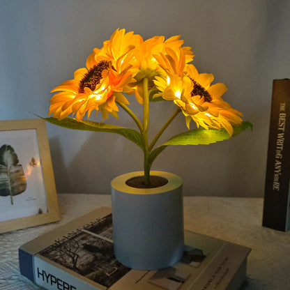 Creative Sunflower Table Lamp