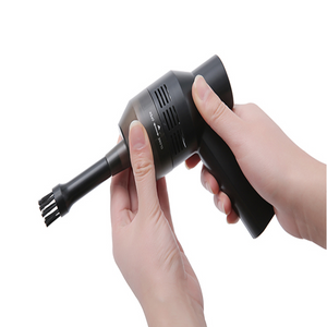 Cordless USB Keyboard Vacuum Cleaner with Brush and Nozzle