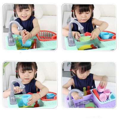 Sink Simulation, Children'S Play Set, Top Learning Toys For Kids